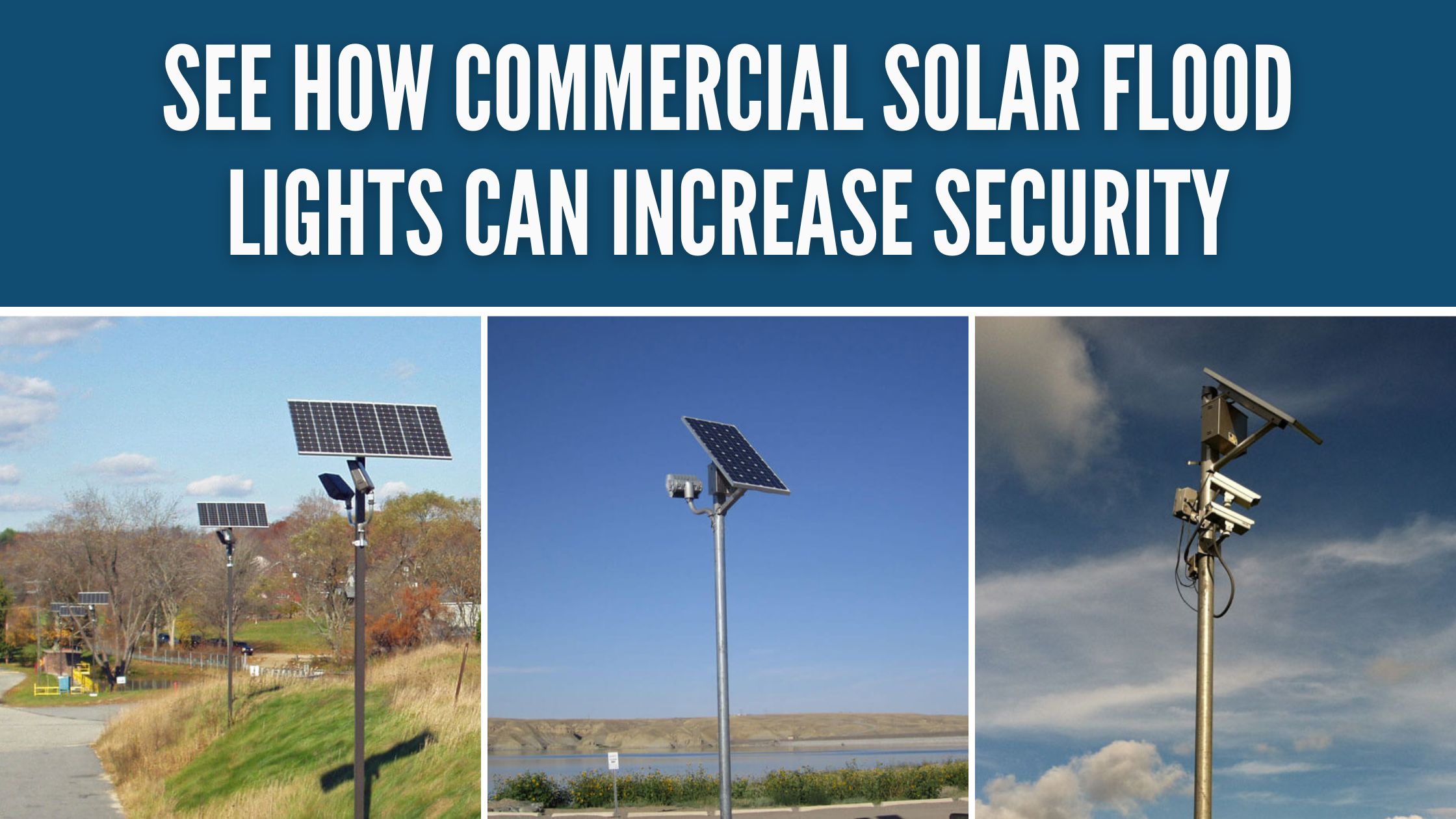 Solar flood deals lights commercial